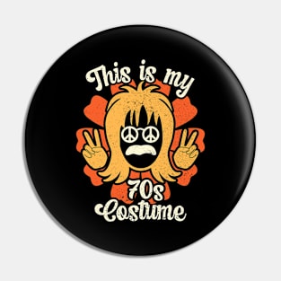 This Is My 70s Costume, Men & Women, 70s Outfit, 1970s Disco Pin