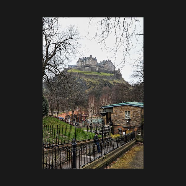 Edinburgh Castle (from Princes Street) - Scottland by holgermader