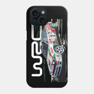 Drifting Toyota Celica st185 Carlos Sainz Monte Carlo wrc Phone Case