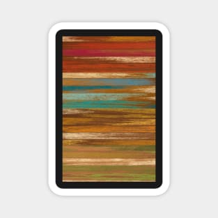 WOOD PANEL MULTICOLOR Magnet