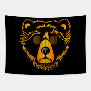 Dabs the Honey Oil Bear Tapestry