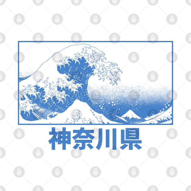 The Great Wave off Kanagawa by Neon Bang Bang