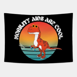 Disabled Dinosaur Tapestry