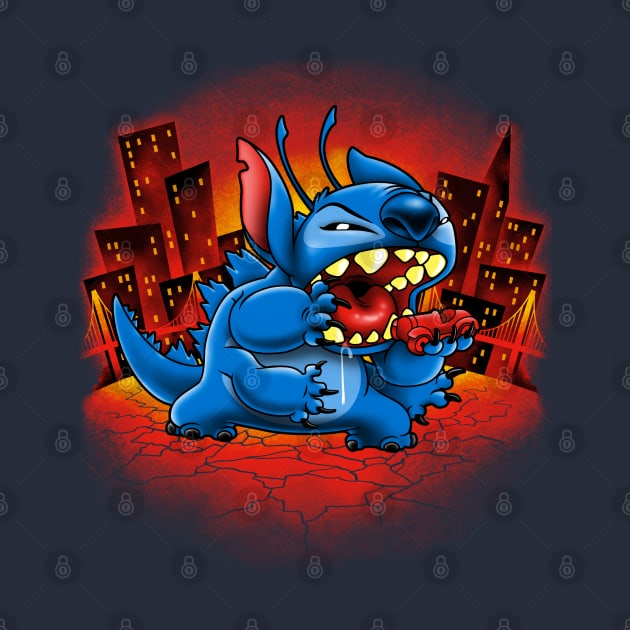 Stitchzilla by harebrained