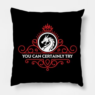 You Can Certainly Try DM Quote Pillow