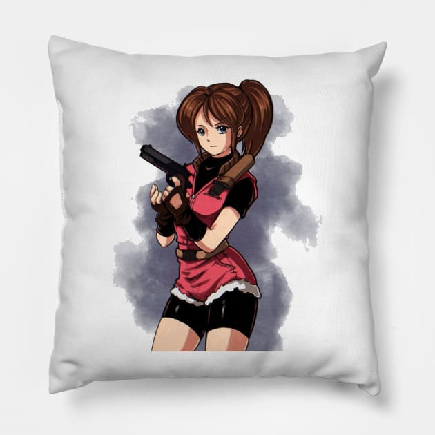 claire Pillow by fancy ghost