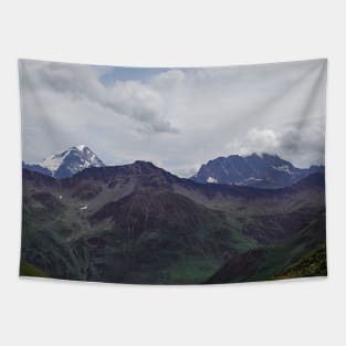 Alps Mountains Peaks Alpine Landscape Tapestry