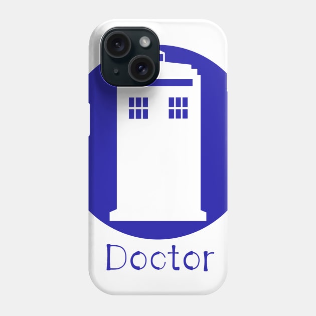 Police Box - Doctor Phone Case by Thedustyphoenix