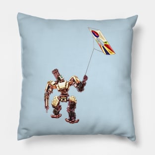 Overwatch Bastion Kite Flying Pillow