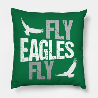 Fly Eagles Fly T-Shirt Pillow