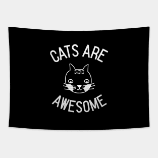 Cats Are Awesome Tapestry