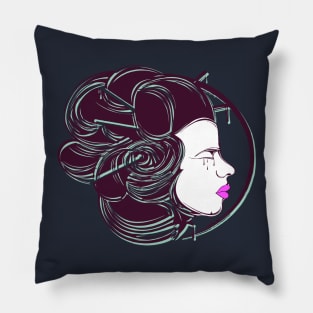 Lady of the Night Pillow