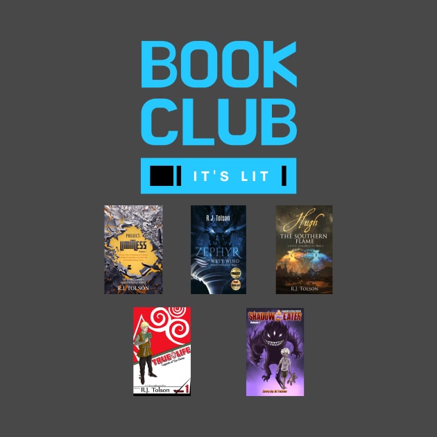 Book Club, It's Lit! Feat. 4 of RJ's Books by RJ Tolson's Merch Store