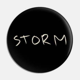 Hand Drawn Storm Pin