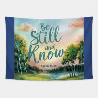 Be Still and Know Tapestry