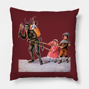 Krampus is coming 2 Pillow