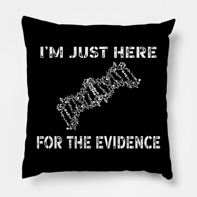 Forensic Scientist Forensics Pillow by BOOBYART