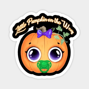 Little Pumpkin on the Way Magnet