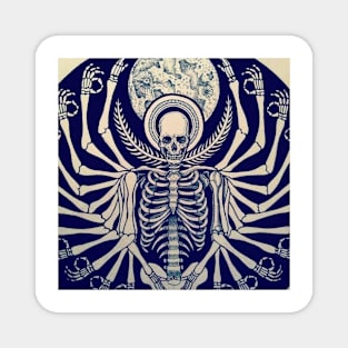 Skeleton Kali Magnet