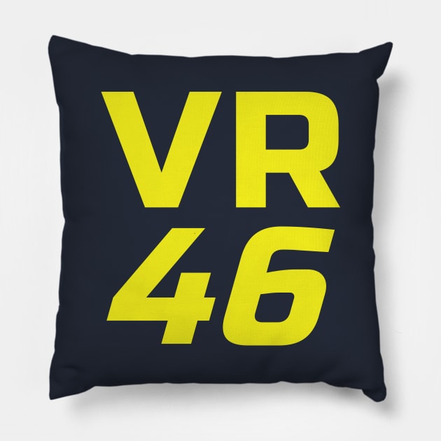 VR 46 Pillow by ezral