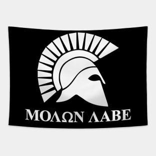 Mod.12 Molon Labe Greek Spartan Tapestry