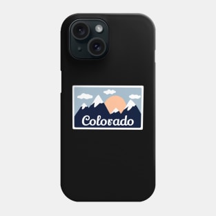 Colorado skiing - Colorado hiking Phone Case