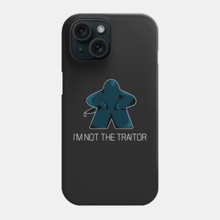 Social Deduction I'm Not The Traitor Meeple Graphic- Board Game - Tabletop Gaming Phone Case