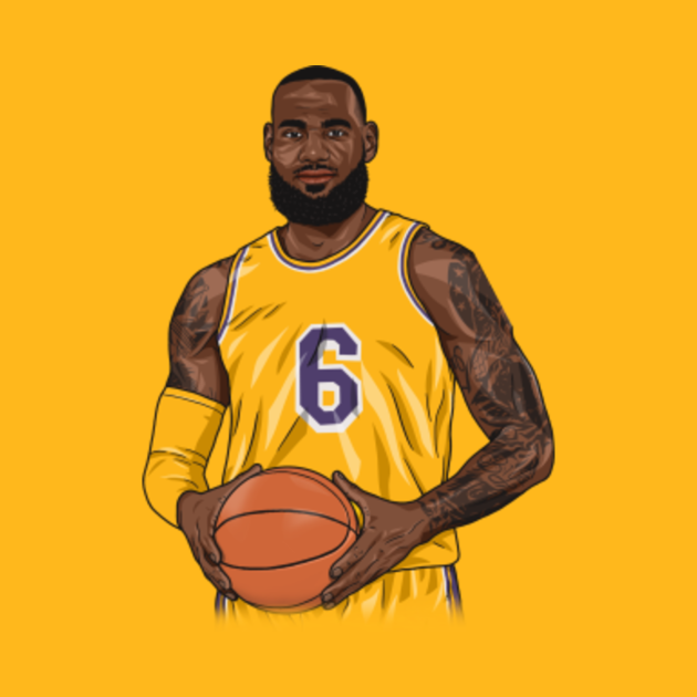 LeBron James Lakers - Lebron James - T-Shirt | TeePublic