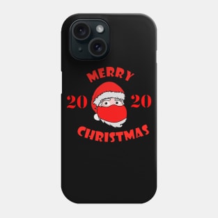 2020 Christmas Gift Masked Santa Claus Phone Case