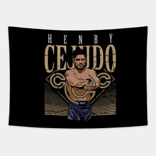 Henry Cejudo Pose Tapestry