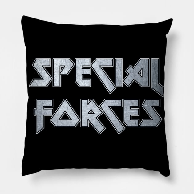 Special Forces Pillow by Erena Samohai