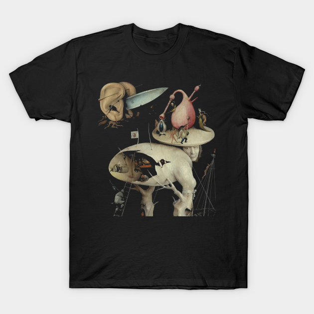 Tree Man, Surreal, Hieronymus Bosch, The Garden of Earthly Delights - Surreal - T-Shirt
