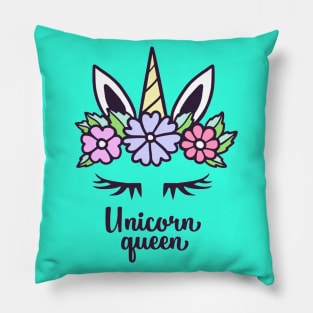 Unicorn Queen Unicorn Lover Quote Pillow