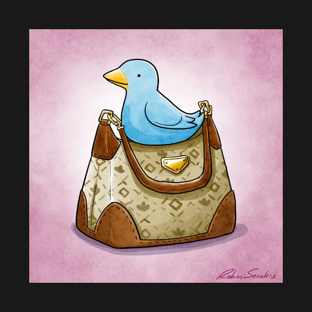 Fashion Bird - Purse by JadedSketch