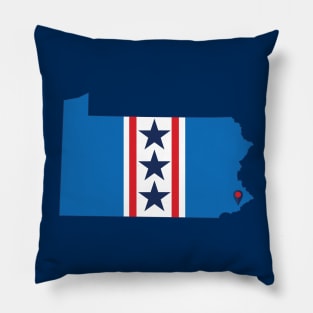 Philadelphia Basketball Pillow