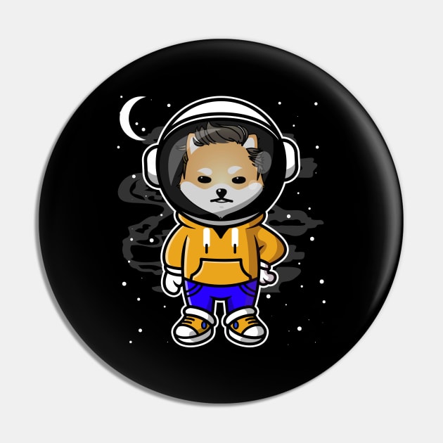 Hiphop Astronaut Dogelon Mars Coin To The Moon Crypto Token Cryptocurrency Wallet Birthday Gift For Men Women Kids Pin by Thingking About