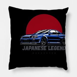 R34 Skyline Pillow