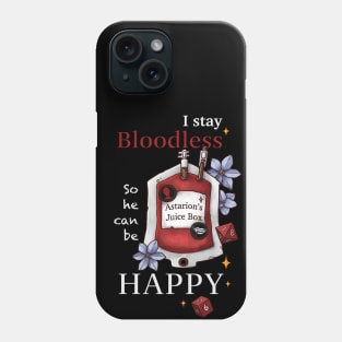 Astarion's Juice Box | Someone's Bloodless is Someone's Happy Phone Case