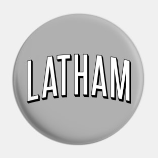 Latham Block - Black Shadow Pin