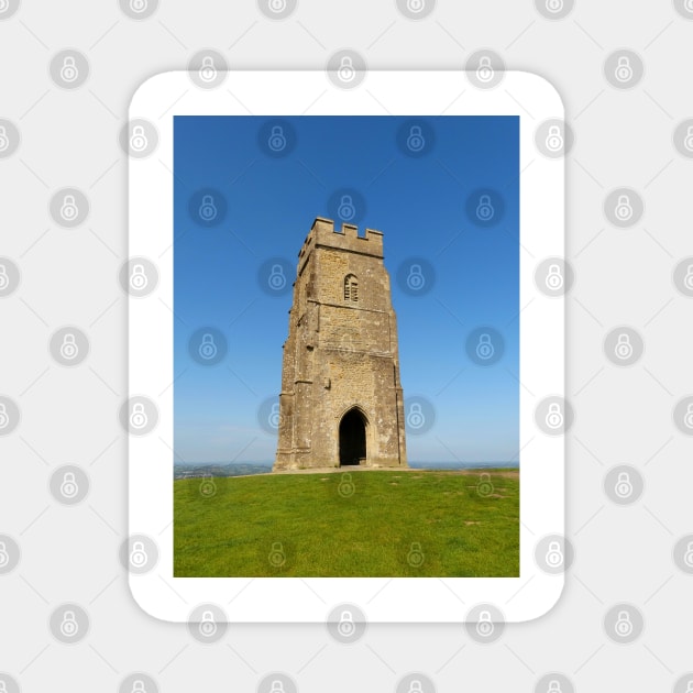 Glastonbury Tor, Somerset Magnet by Chris Petty