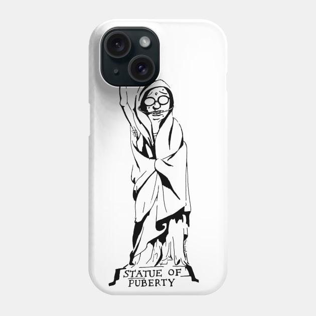 Statue of Puberty Phone Case by JessiLeigh