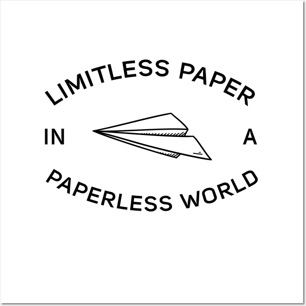 The Office Pam's Dunder Mifflin Logo | Limitless Paper in A Paperless World  | Poster