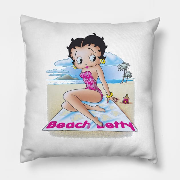 Betty Boop new 2 Pillow by RyuZen