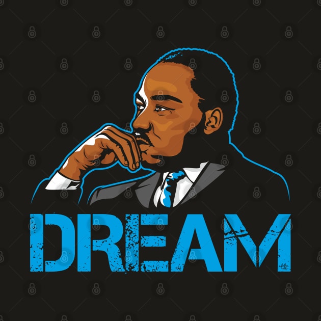 Dr Martin Luther King - Dream by Jamie Lee Art