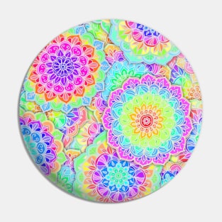 Psychedelic Summer Pin