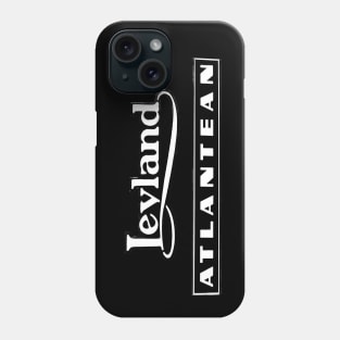 Vintage Leyland Atlantean double decker bus emblem Phone Case