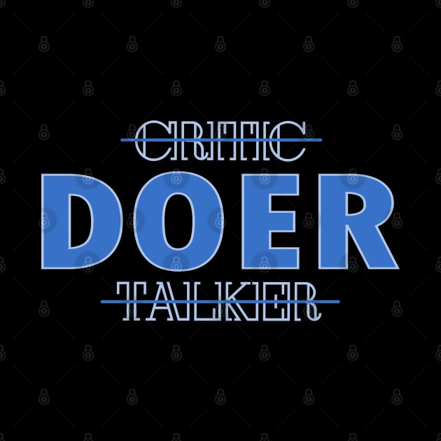 critic DOER talker by Mitalie