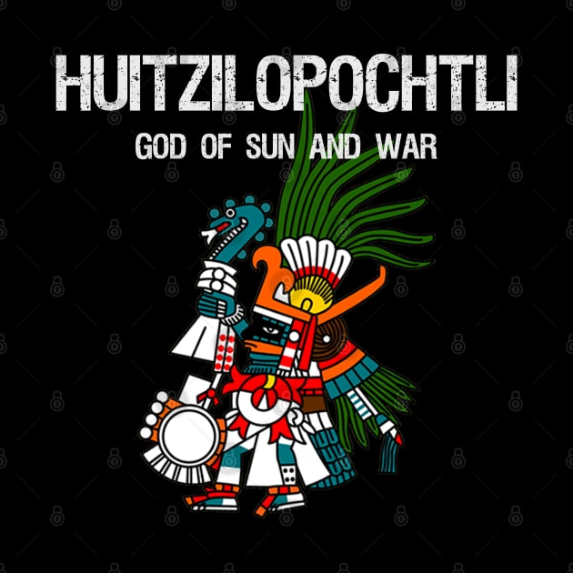 Huitzilopochtli God Of Sun And War by Styr Designs