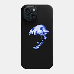 Predator Skull Blue Phone Case