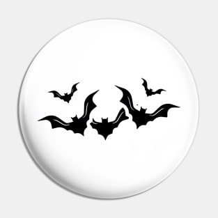 Halloween Bats Pin